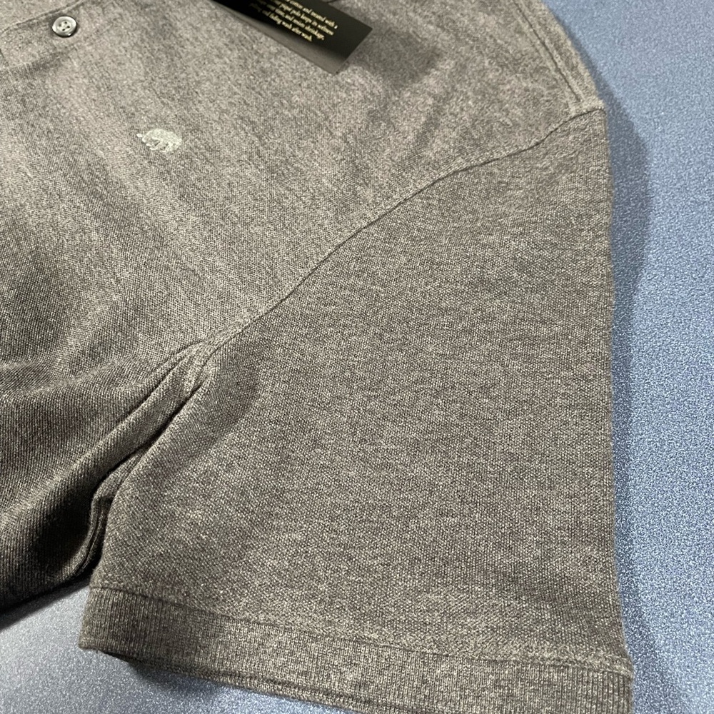 Banana Republic Polo Dark Charcoal Grey XL NWT - Picture 8 of 8
